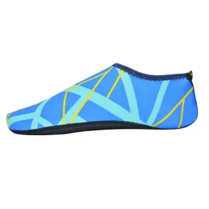 1 Pair Outdoor Snorkeling Non-Slip Soft Bottom Beach Diving Socks, Size: 32-33(Azure)