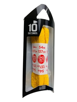 10 Seconds ® All-Pro ® Athletic Flat Laces | Gold