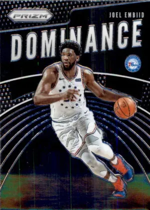 2019-20 Prizm Basketball DOMINANCE Joel Embiid