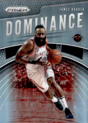 2019-20 Prizm Basketball DOMINANCE Silver Refractor James Harden