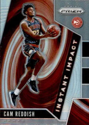 2019-20 Prizm Basketball Instant Impact Cam Reddish SILVER Refractor