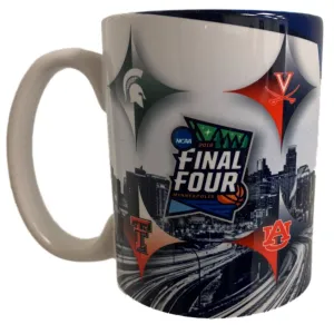 2019 NCAA Basketball Final Four March Madness Boelter Ceramic Coffee Mug Cup