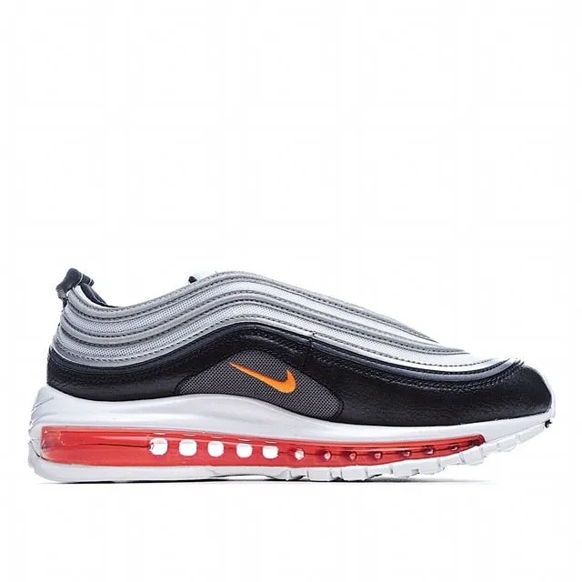 2021 New AIR MAX 97 Original Authentic  Mschf Inri Jesus Men Women Worldwide Black Triple White Sports Unisex Shoes EUR 35-46