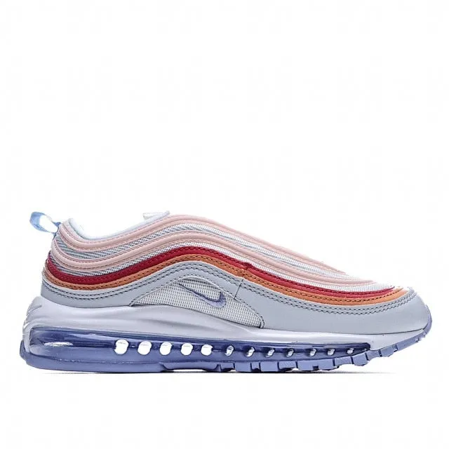 2021 New AIR MAX 97 Original Authentic  Mschf Inri Jesus Men Women Worldwide Black Triple White Sports Unisex Shoes EUR 35-46