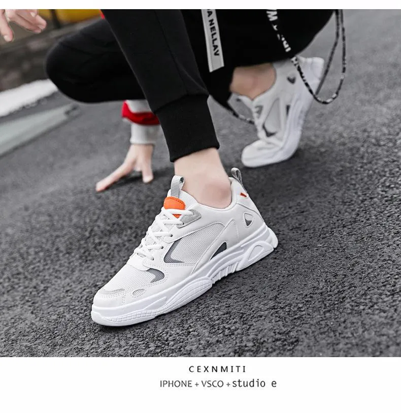 2024 summer mesh men's shoes Korean version ins super fire old shoes ulzzang trend breathable sports shoes men