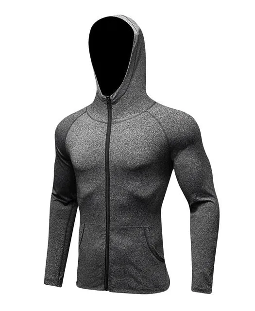 2Pcs/Set Men Spring Sports Suit Gym