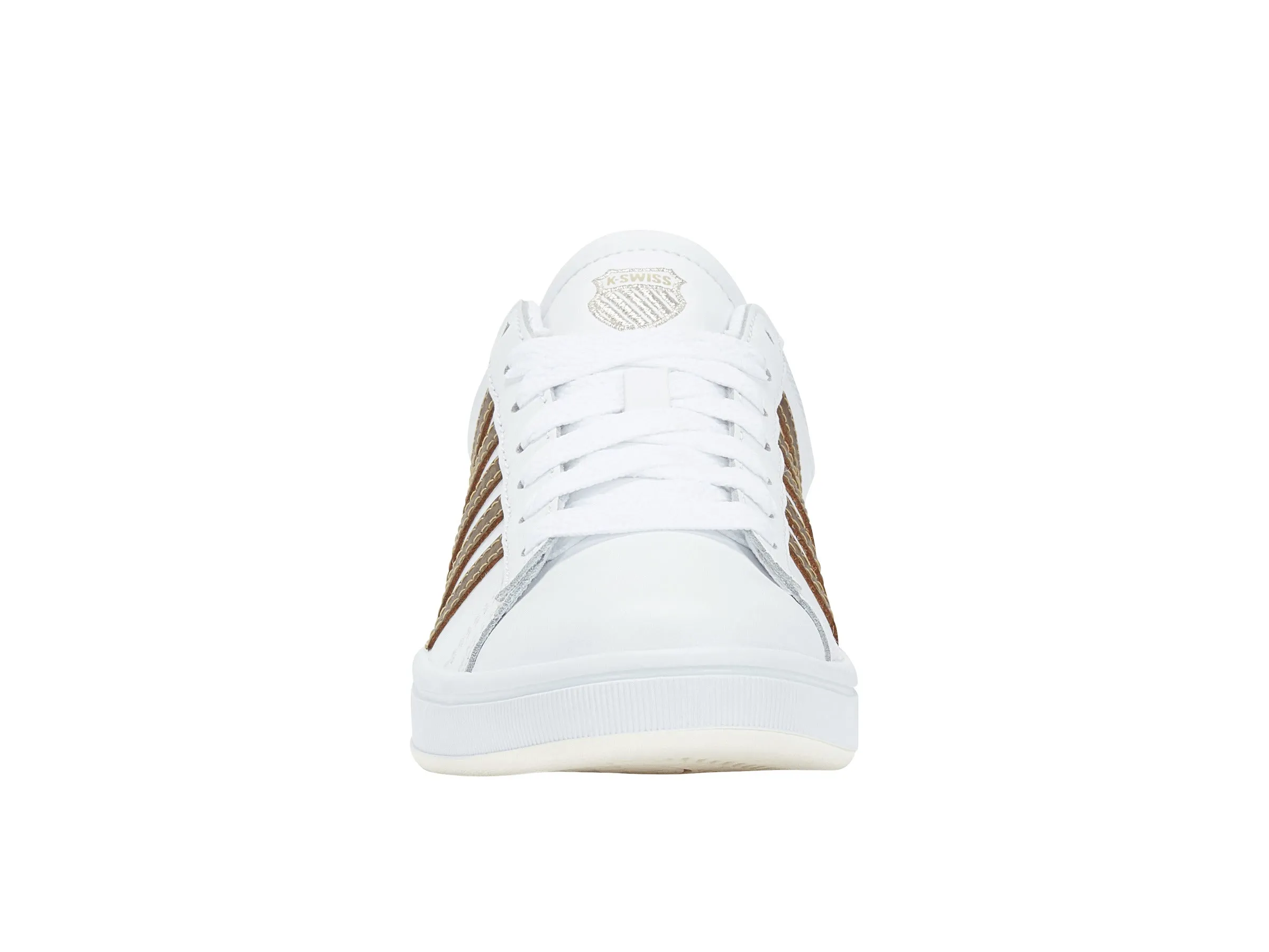 96154-158-M | COURT WINSTON | WHITE/GOLD PANTHER