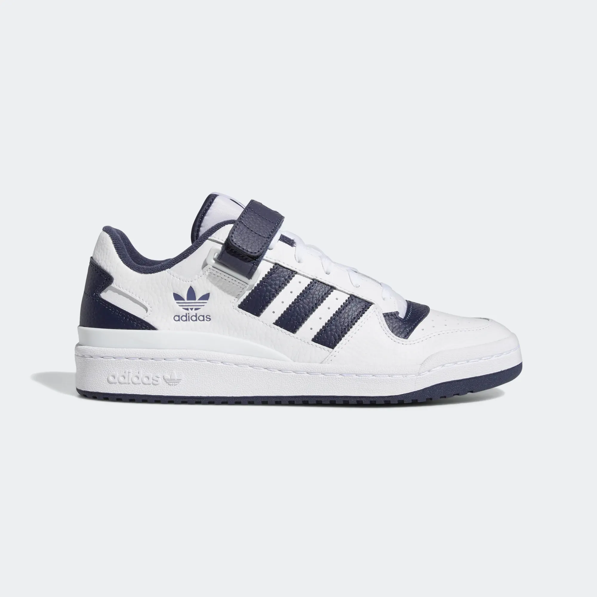 Adidas Men's Forum Low Shoes - Cloud White / Shadow Navy