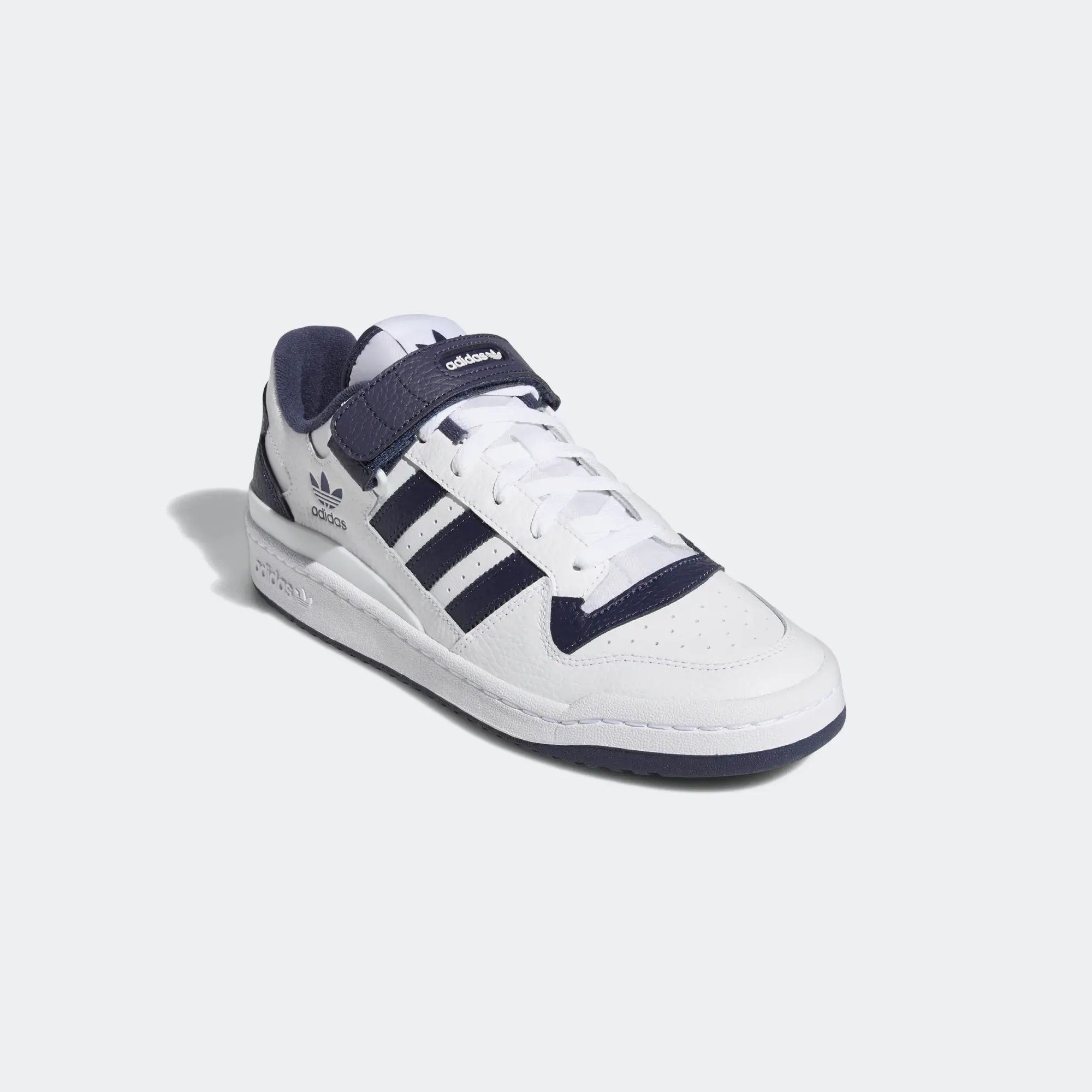 Adidas Men's Forum Low Shoes - Cloud White / Shadow Navy