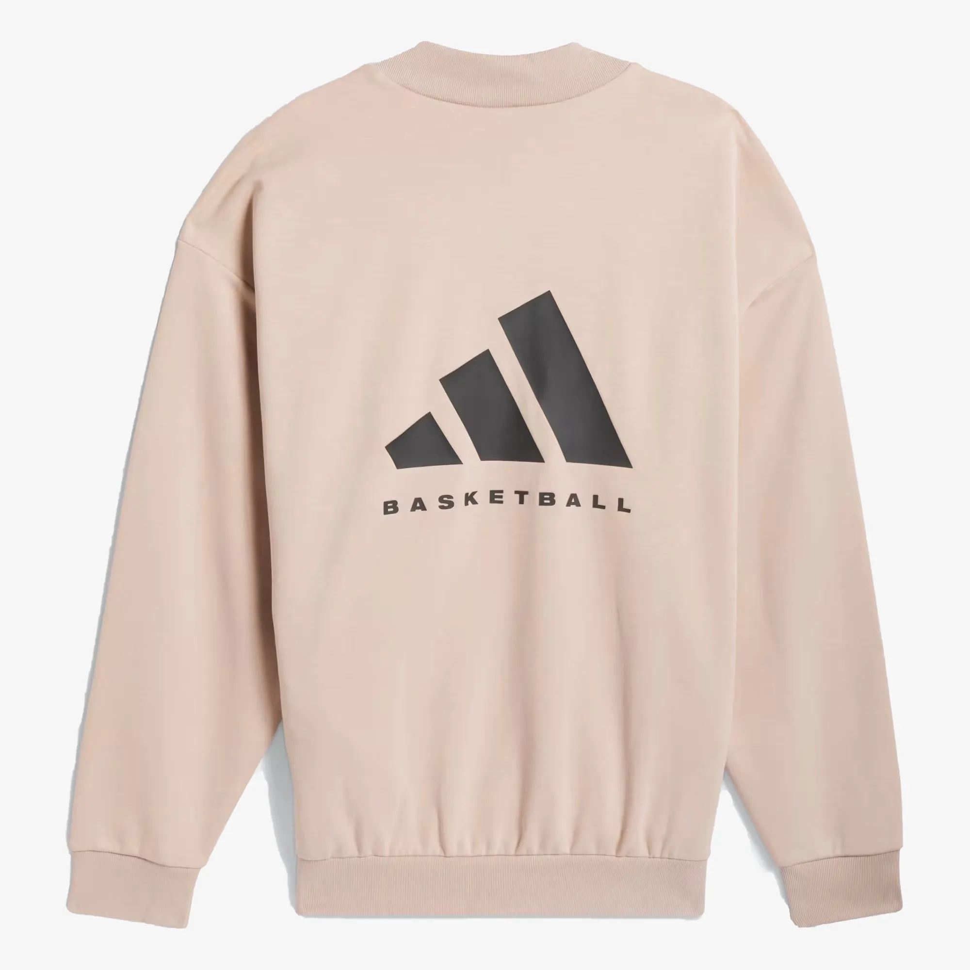 Adidas Originals | BASKETBALL CREW SWEATSHIRT  { ASH PERAL