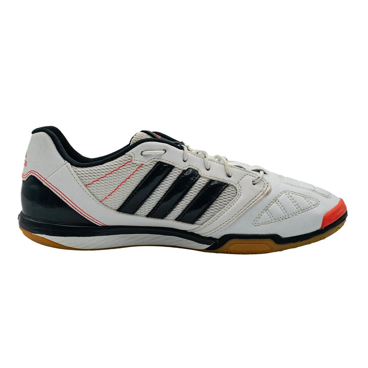 Adidas Sala Indoor Sport Shoes Coated Fabric White Colour For Men