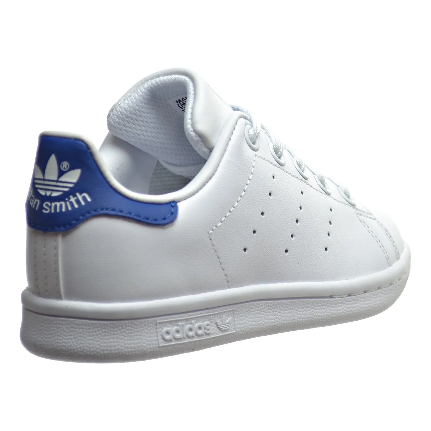 Adidas Stan Smith C Little Kids Shoes White/White/Blue