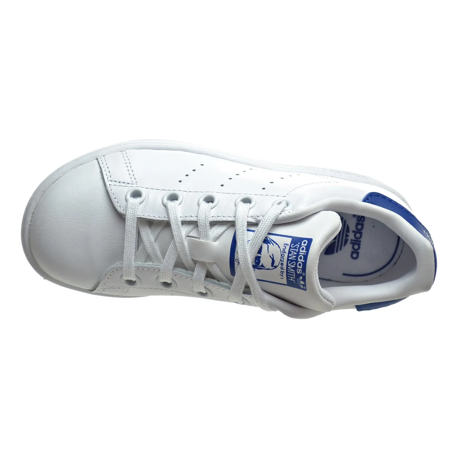 Adidas Stan Smith C Little Kids Shoes White/White/Blue