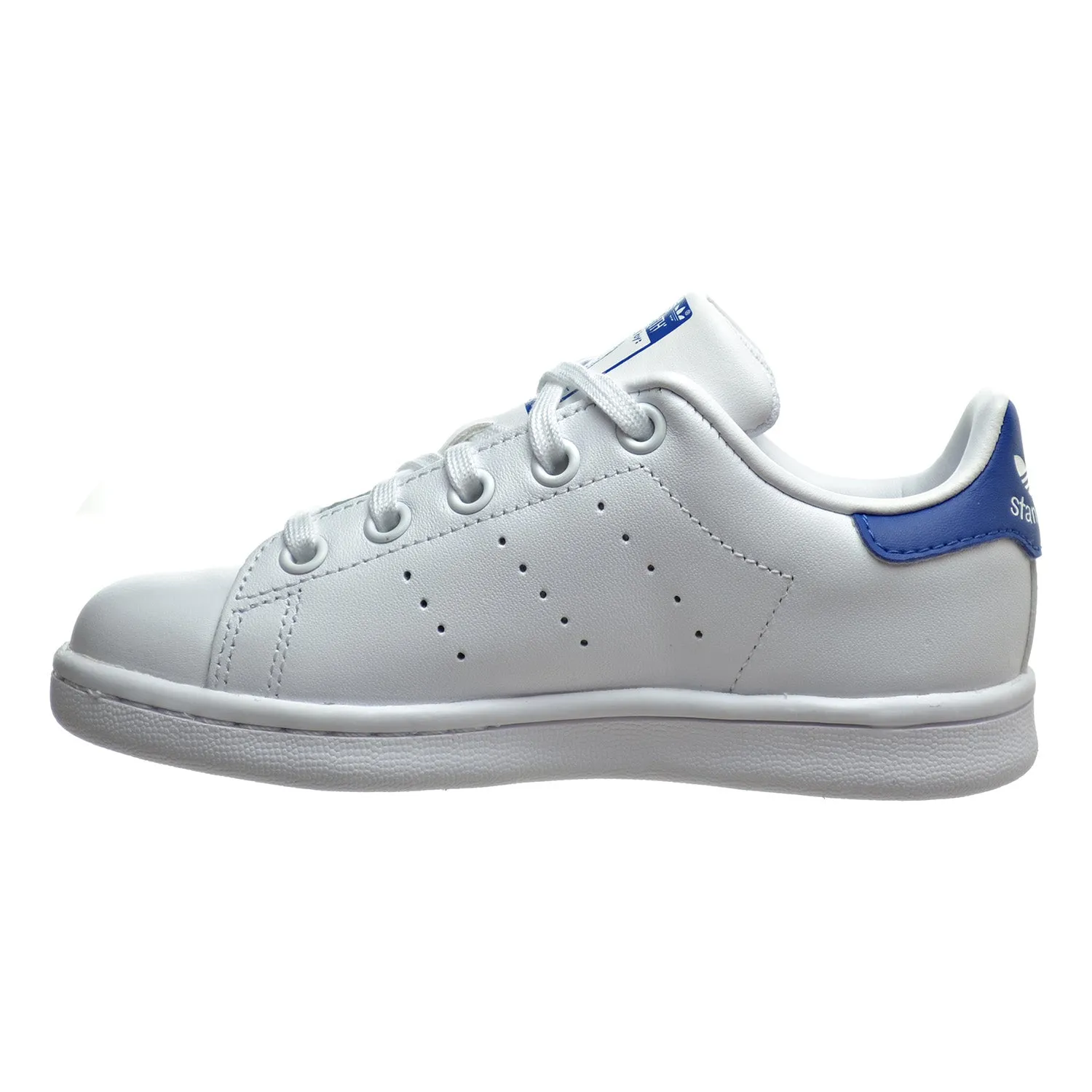 Adidas Stan Smith C Little Kids Shoes White/White/Blue