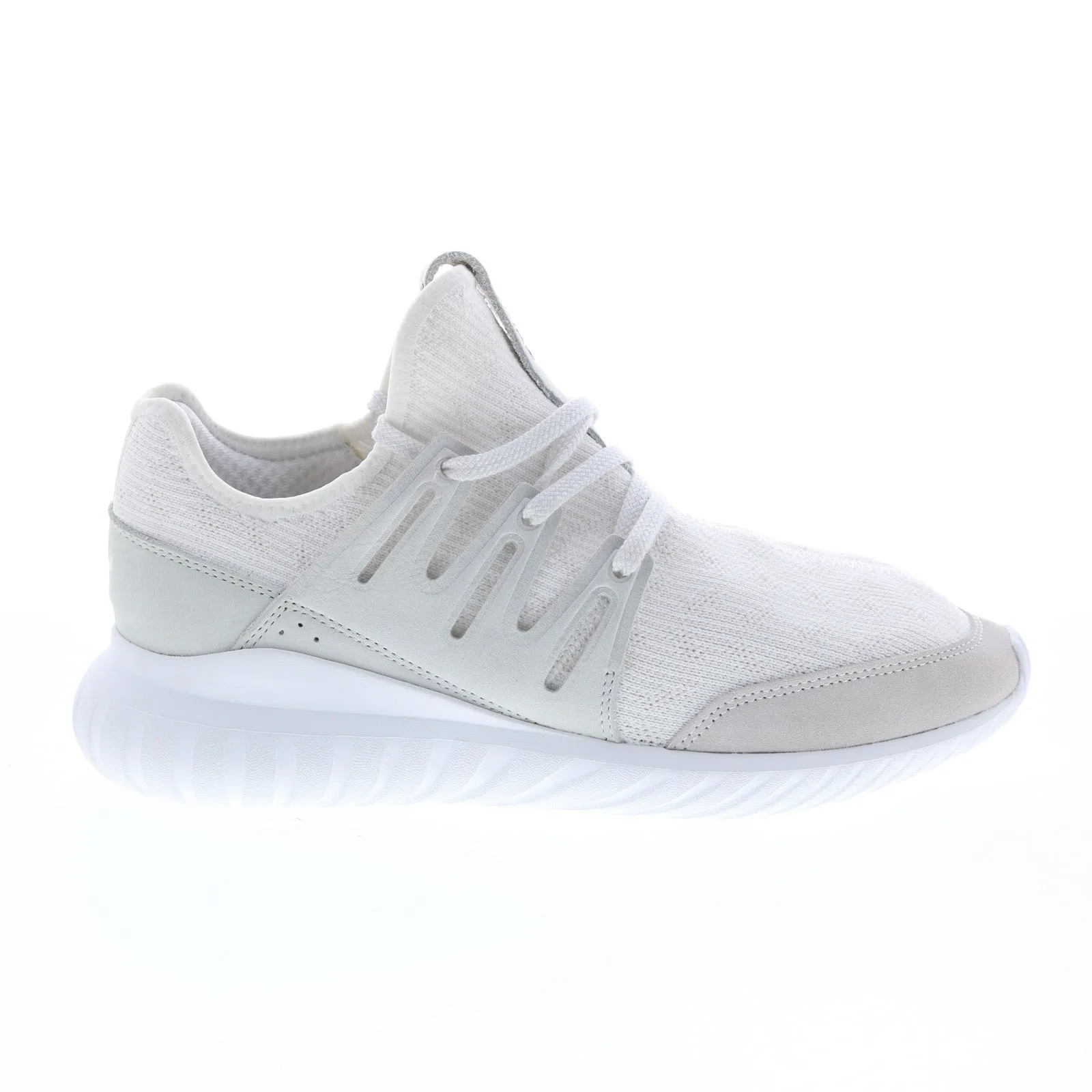 Adidas Tubular Radial PK S76714 Mens White Lifestyle Sneakers Shoes