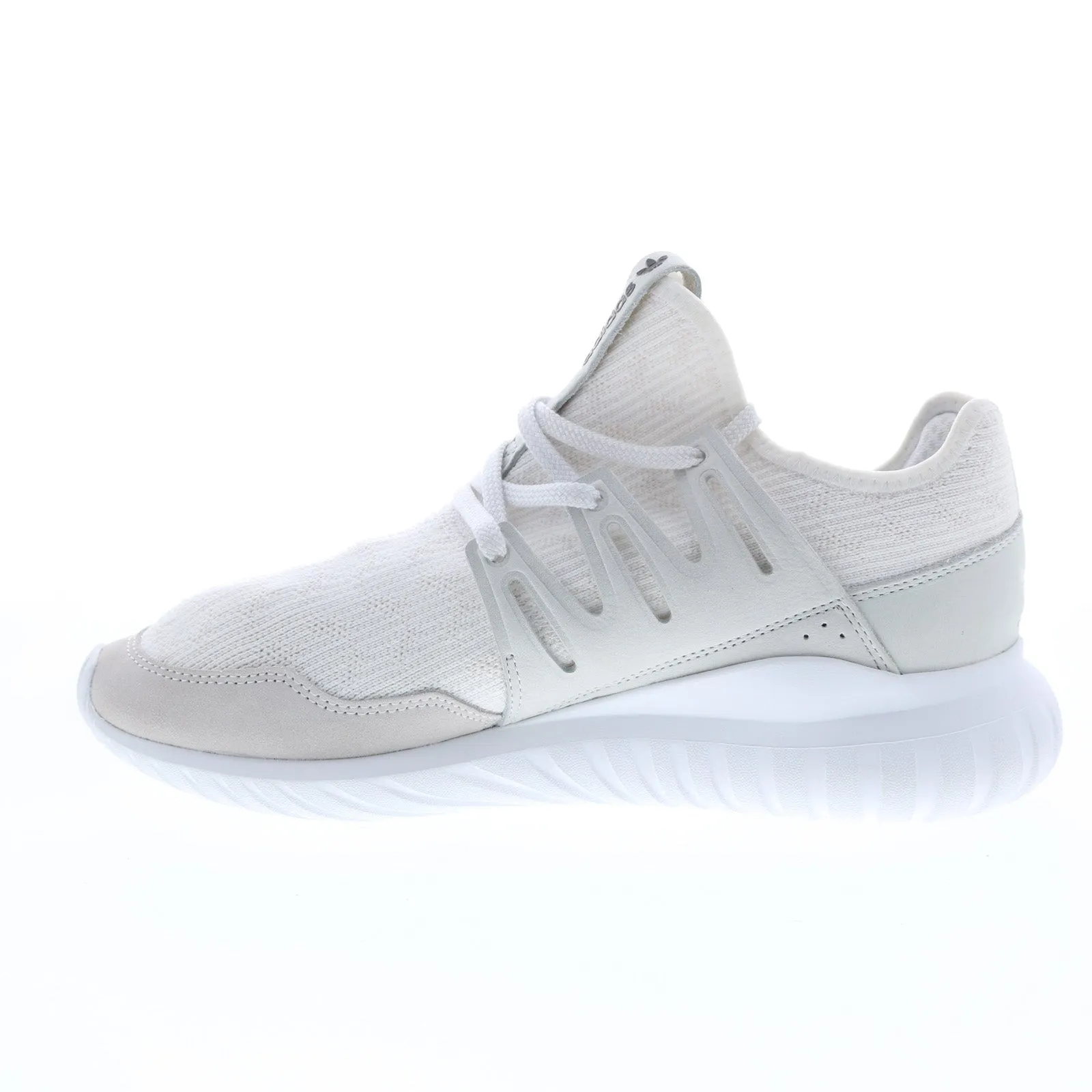 Adidas Tubular Radial PK S76714 Mens White Lifestyle Sneakers Shoes