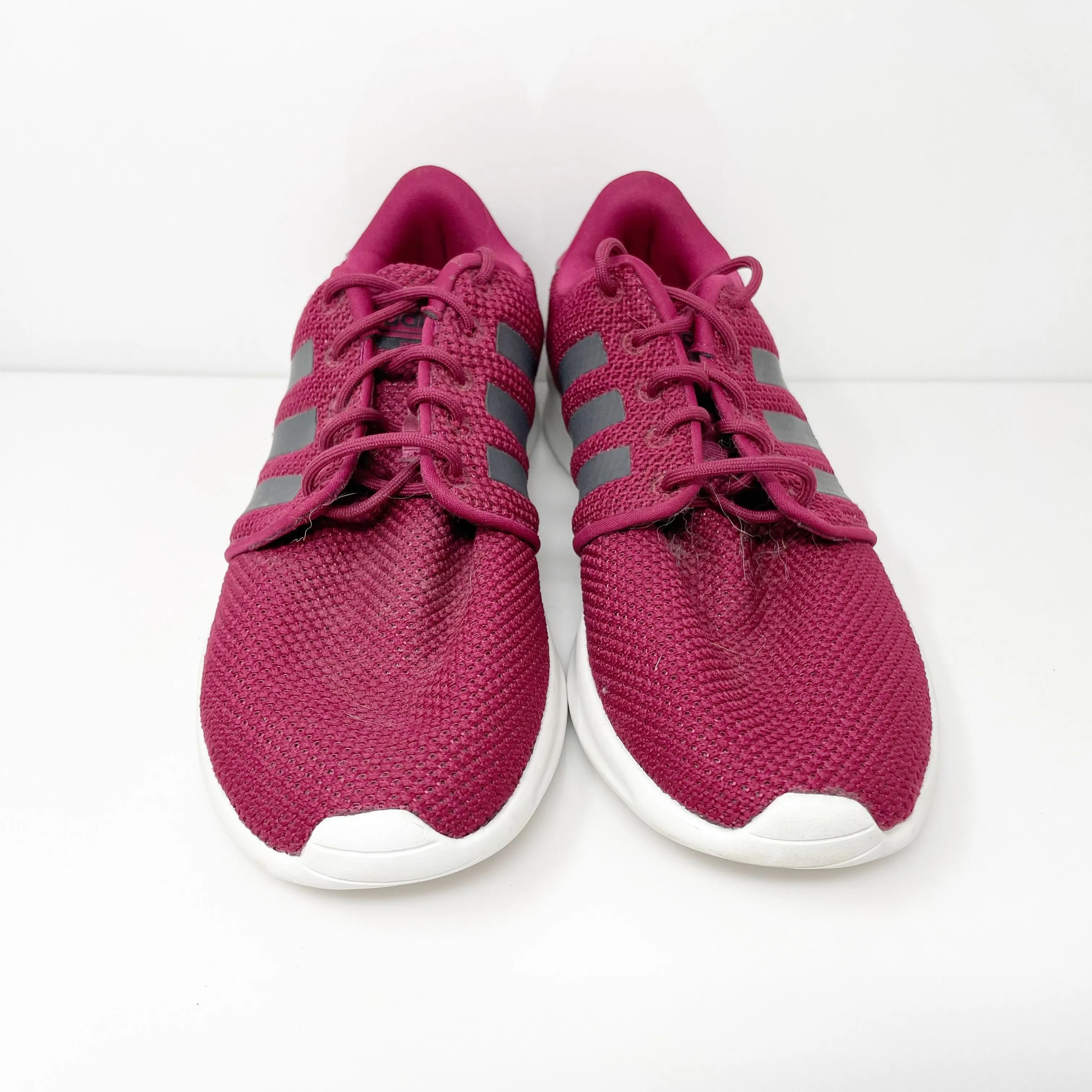 Adidas Womens QT Racer BB7311 Red Running Shoes Sneakers Size 7.5