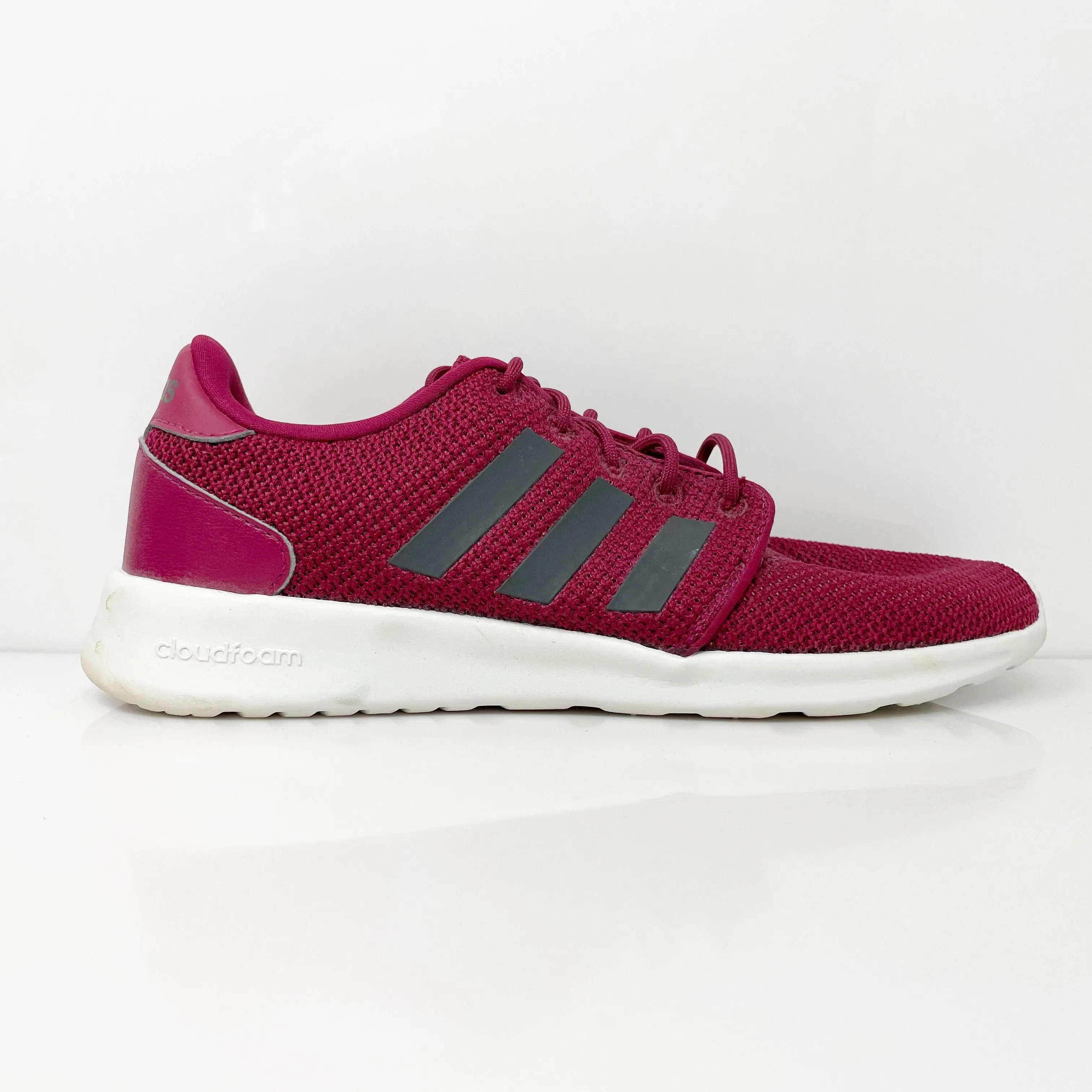 Adidas Womens QT Racer BB7311 Red Running Shoes Sneakers Size 7.5