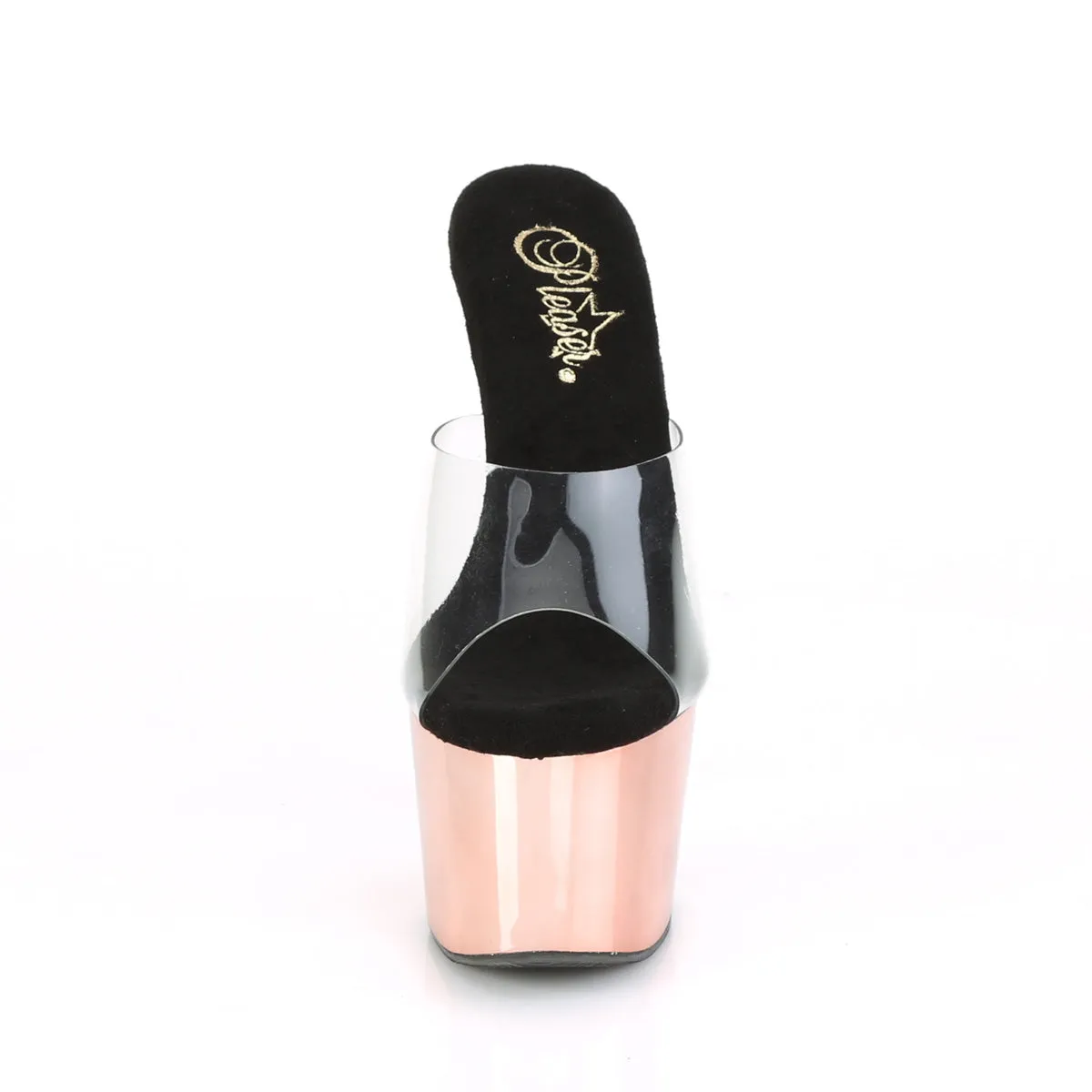 Adore-701 Rose Gold Platform Heels