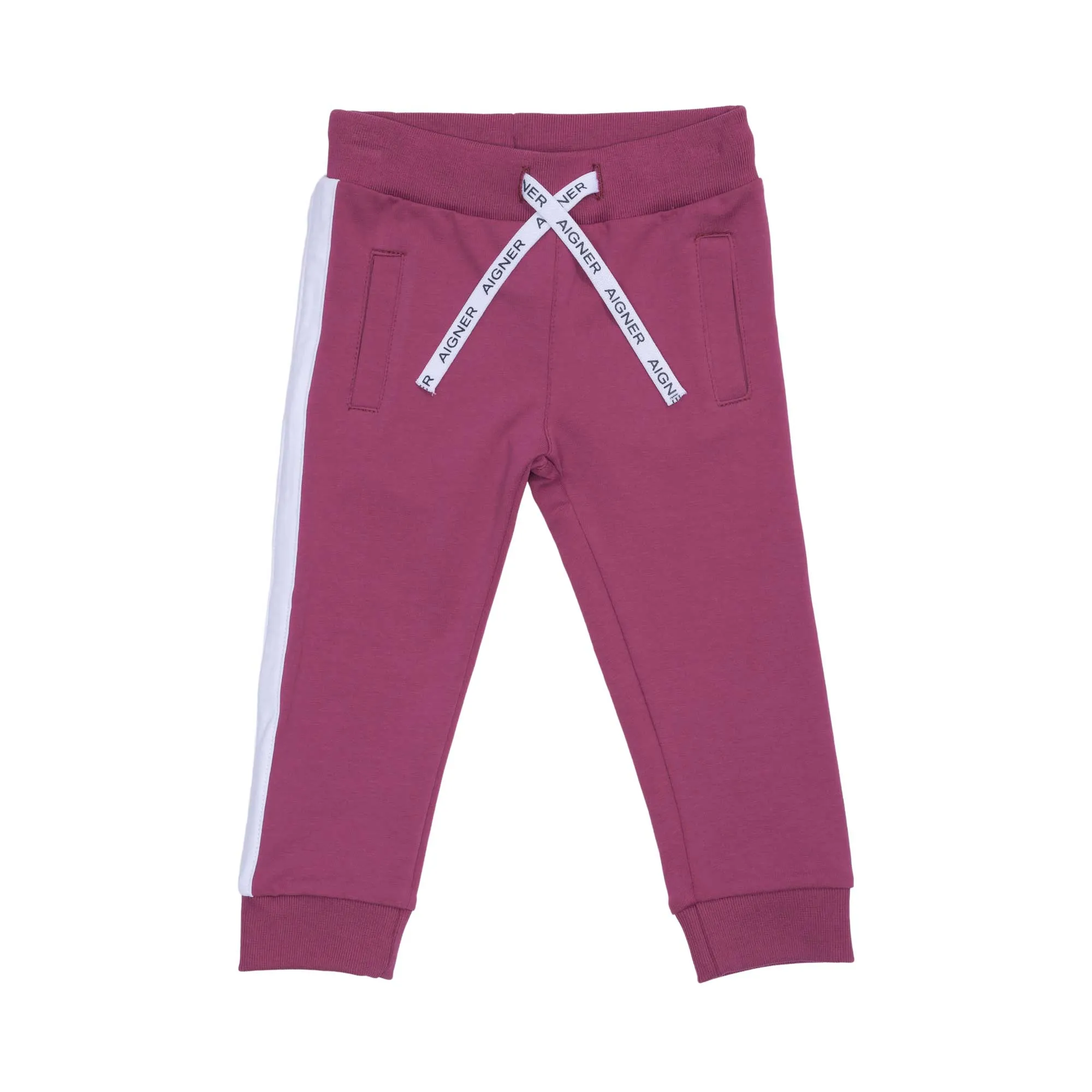 Aigner Kids Baby Girl's Bordeaux Jogging Suit