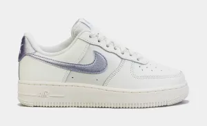 Air Force 1 '07 Essentials Womens Lifestyle Shoes (White/Purple)