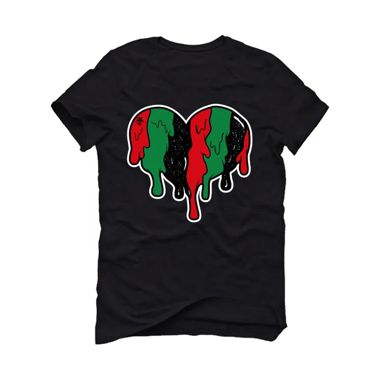 Air Jordan 2 Low “Christmas” | illcurrency Black T-Shirt (Heart)