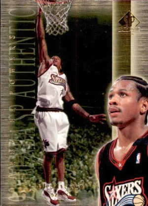 Allen Iverson, Premier Powers, 1999-00 UD SP Authentic Basketball NBA