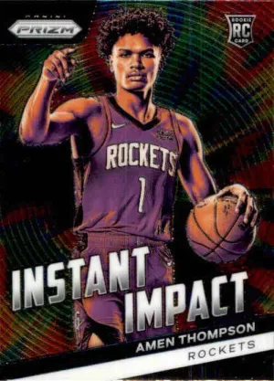 Amen Thompson, RC, Instant Impact, 2023-24 Panini Prizm Basketball NBA