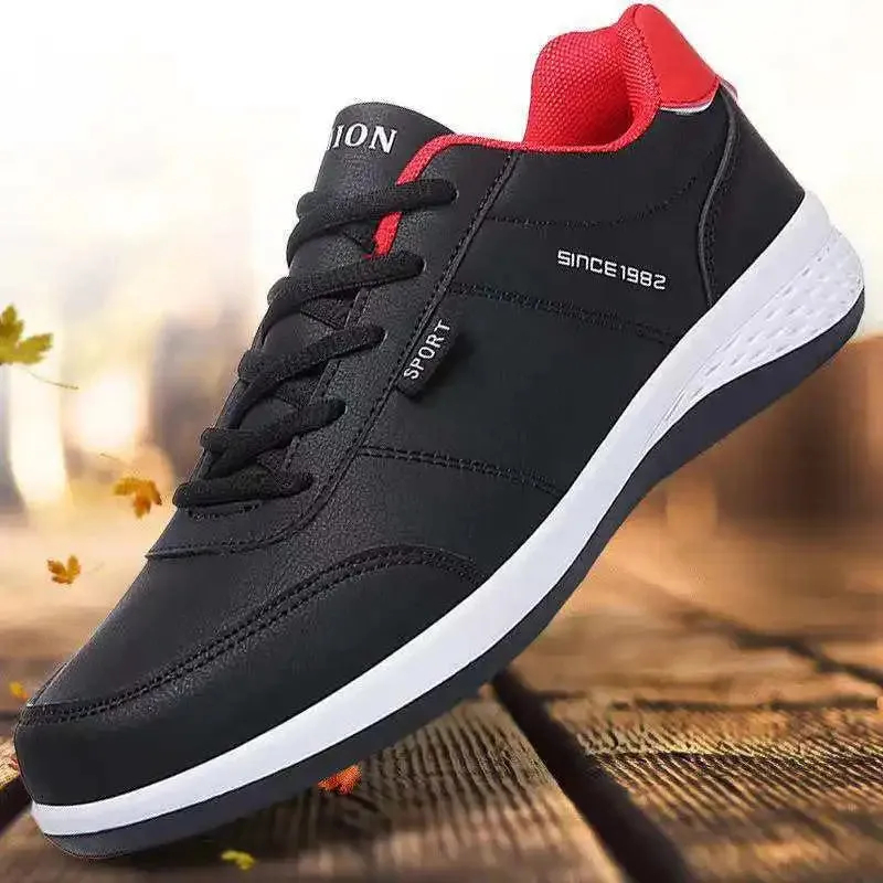 arwen & ajh group  مجموعة اروين Casual Fashion Sports Flying Black Sneakers Breathable men's casual shoes winter men's sports shoes running casual