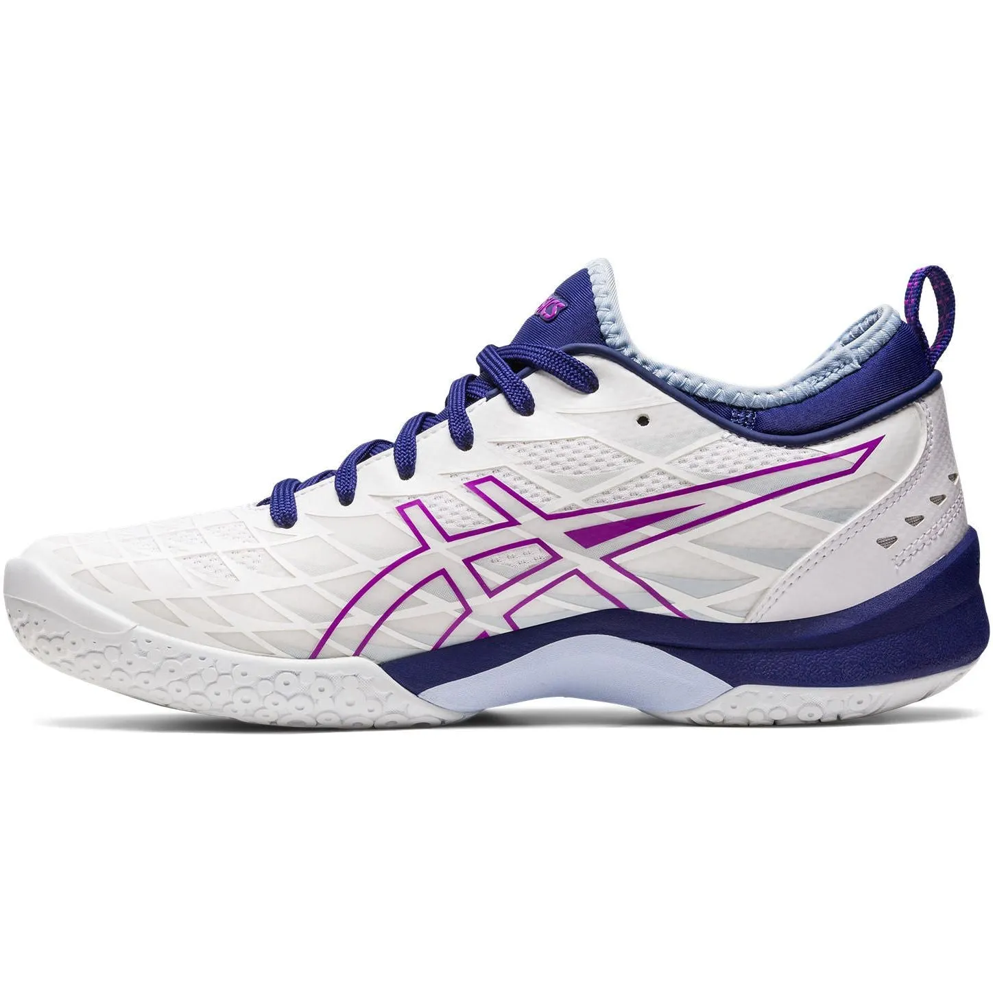 Asics Blast FF 3 Womens Indoor Court Shoes - White