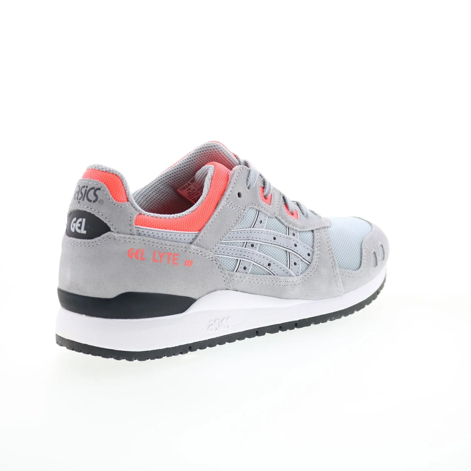 Asics Gel-Lyte III OG 1192A193-020 Mens Gray Suede Lifestyle Sneakers Shoes