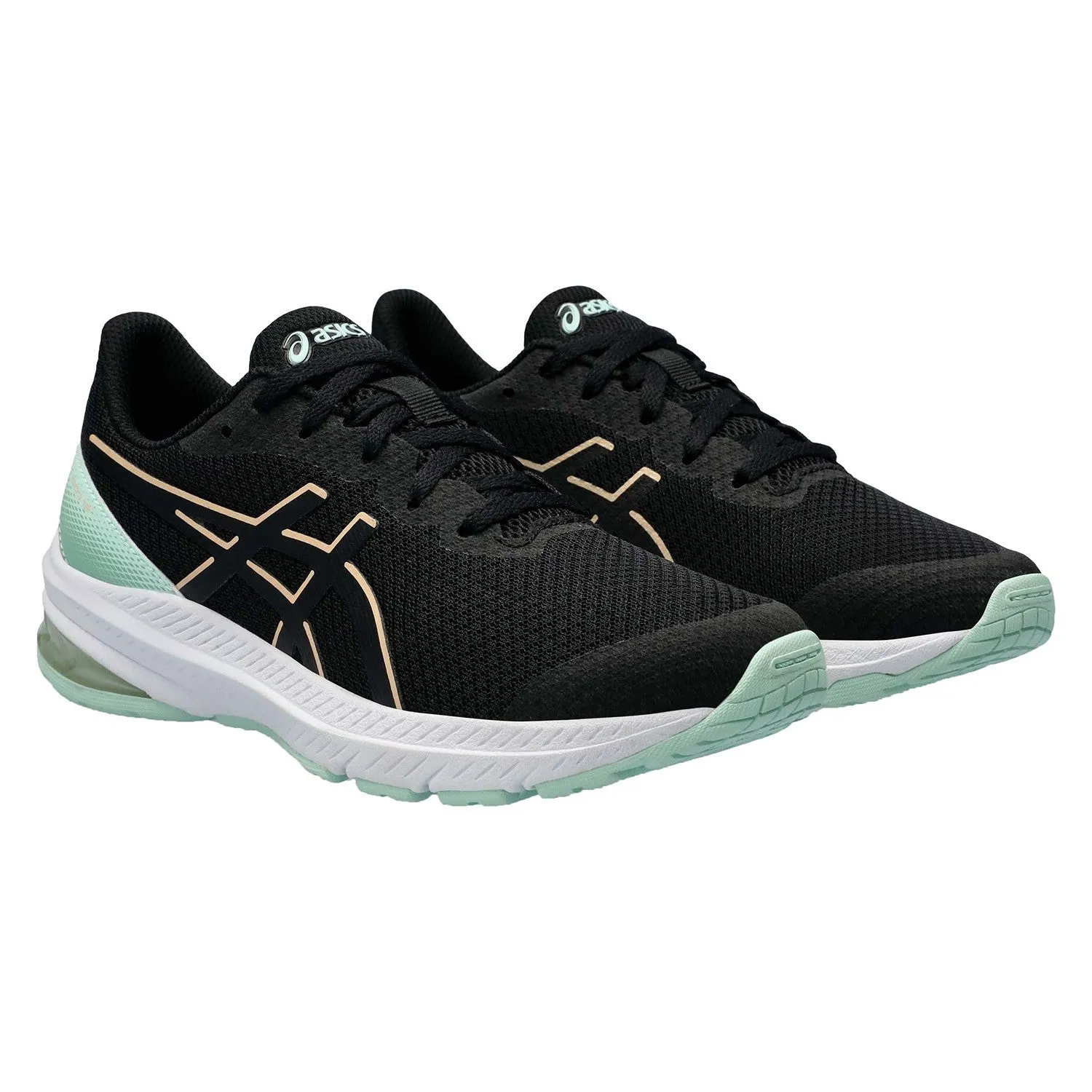 Asics GT-1000 12 GS Black/Apricot Crush