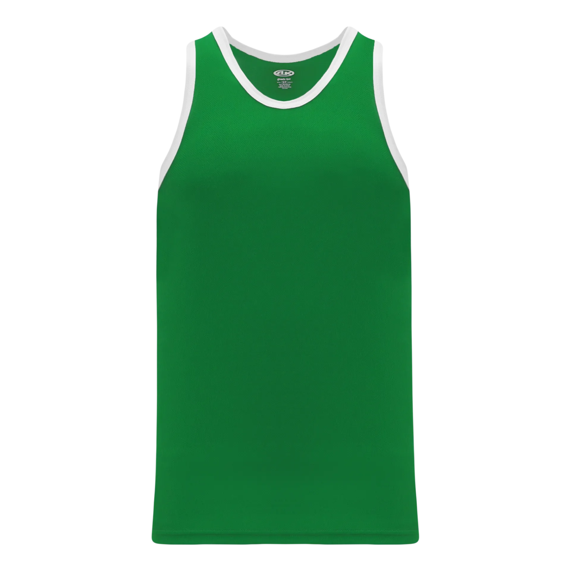 Athletic Knit (AK) B1325L-210 Ladies Kelly Green/White League Basketball Jersey