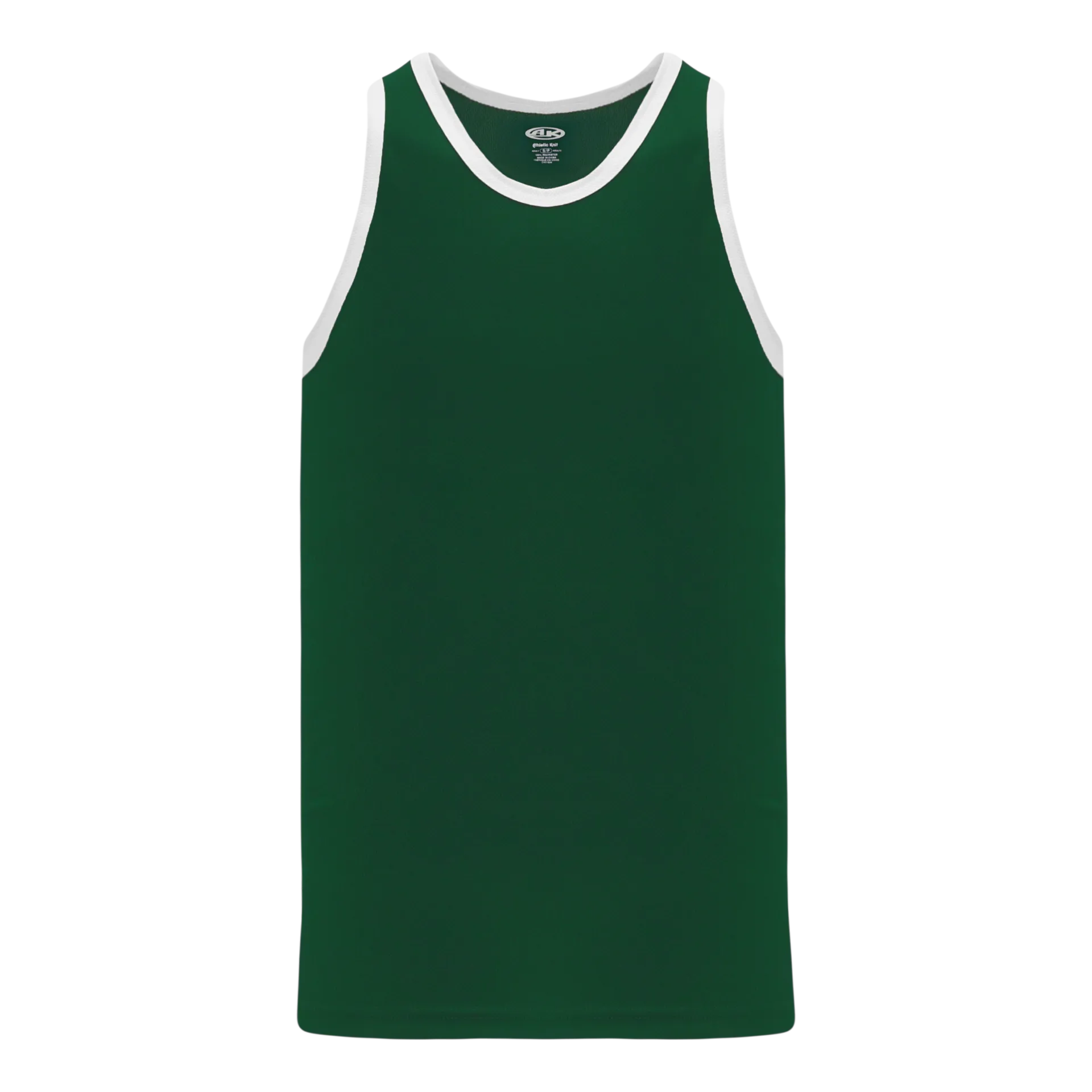 Athletic Knit (AK) B1325L-260 Ladies Dark Green/White League Basketball Jersey