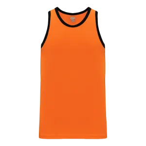 Athletic Knit (AK) B1325L-263 Ladies Orange/Black League Basketball Jersey