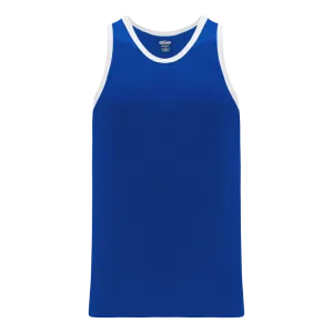 Athletic Knit (AK) B1325M-206 Mens Royal Blue/White League Basketball Jersey