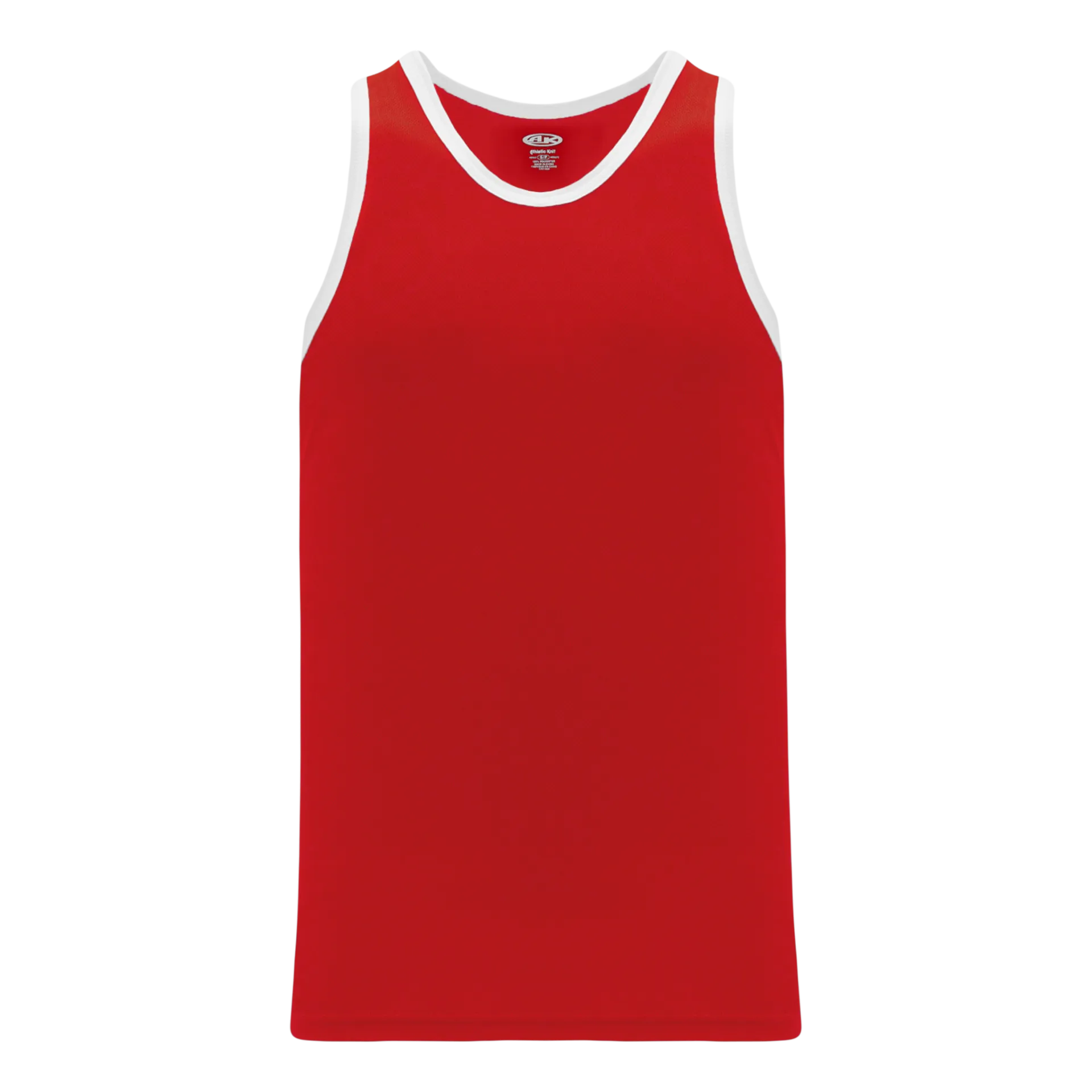 Athletic Knit (AK) B1325M-208 Mens Red/White League Basketball Jersey