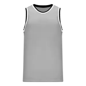 Athletic Knit (AK) B1710A-112 Adult San Antonio Spurs Grey Pro Basketball Jersey