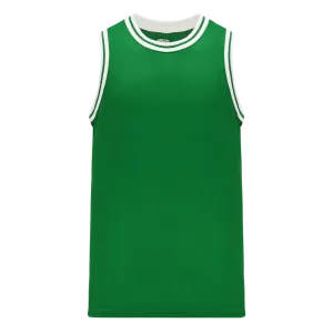 Athletic Knit (AK) B1710A-210 Adult Boston Celtics Kelly Green Pro Basketball Jersey