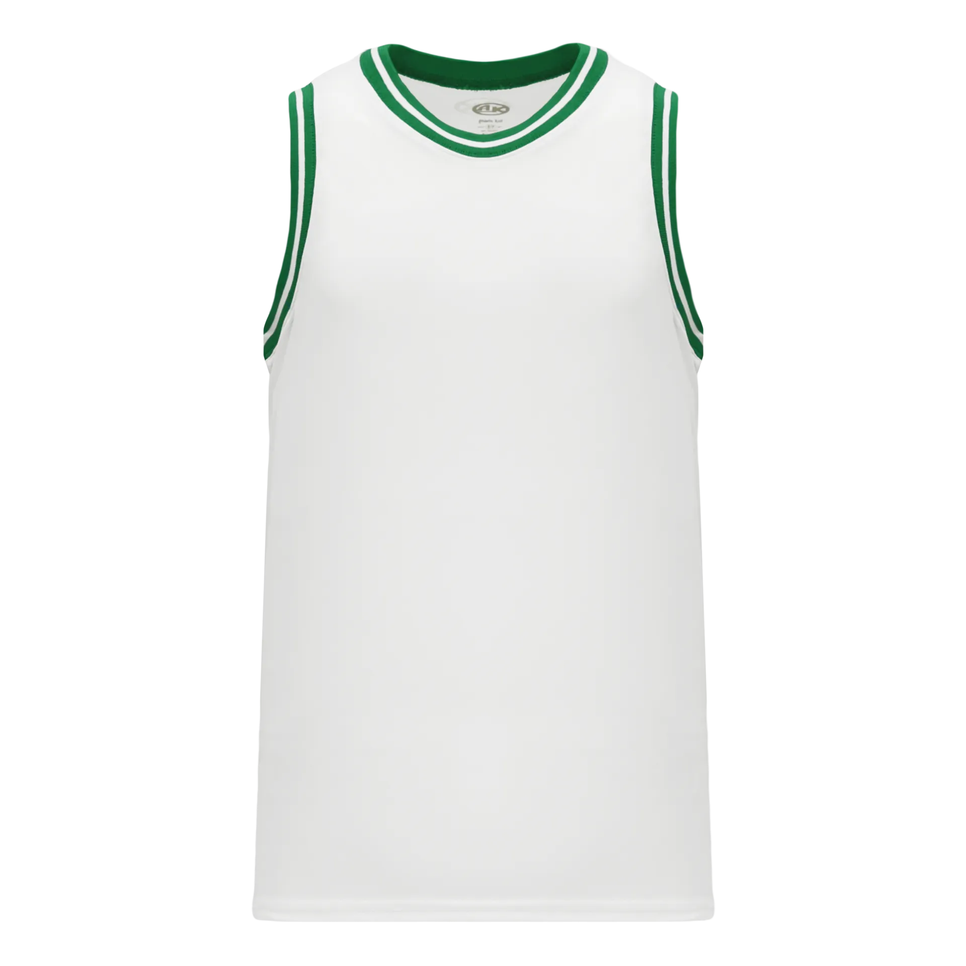 Athletic Knit (AK) B1710A-211 Adult Boston Celtics White Pro Basketball Jersey