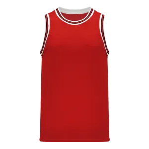 Athletic Knit (AK) B1710A-414 Adult Chicago Bulls Red Pro Basketball Jersey