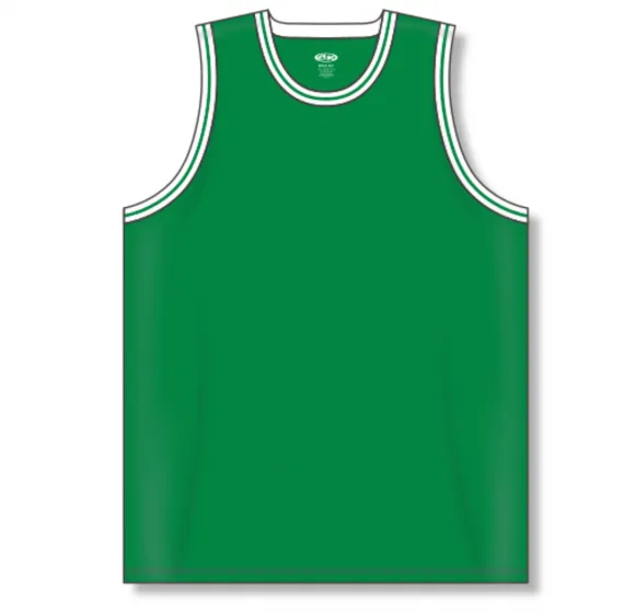 Athletic Knit (AK) B1710Y-210 Youth Boston Celtics Kelly Green Pro Basketball Jersey