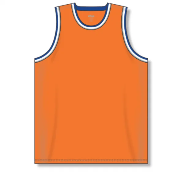 Athletic Knit (AK) B1710Y-486 Youth New York Knicks Orange Pro Basketball Jersey