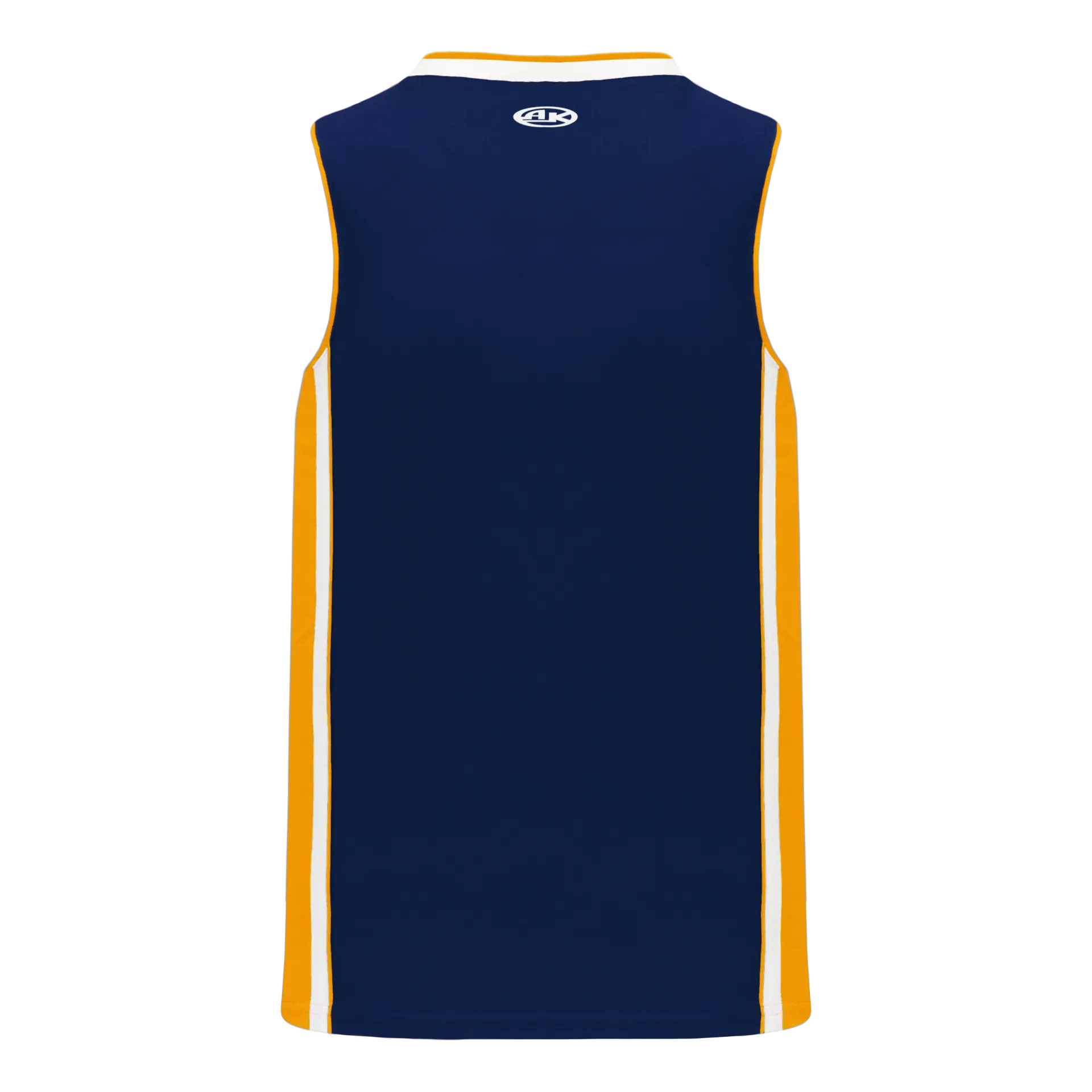 Athletic Knit (AK) B1715A-460 Adult Indiana Pacers Navy Pro Basketball Jersey