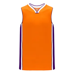 Athletic Knit (AK) B1715A-477 Adult Phoenix Suns Orange Pro Basketball Jersey