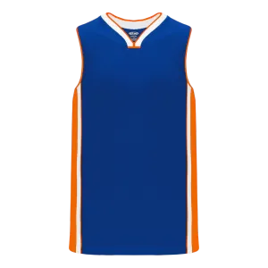 Athletic Knit (AK) B1715A-482 Adult New York Knicks Royal Blue Pro Basketball Jersey