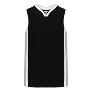 Athletic Knit (AK) B1715A-918 Adult San Antonio Spurs Black Pro Basketball Jersey