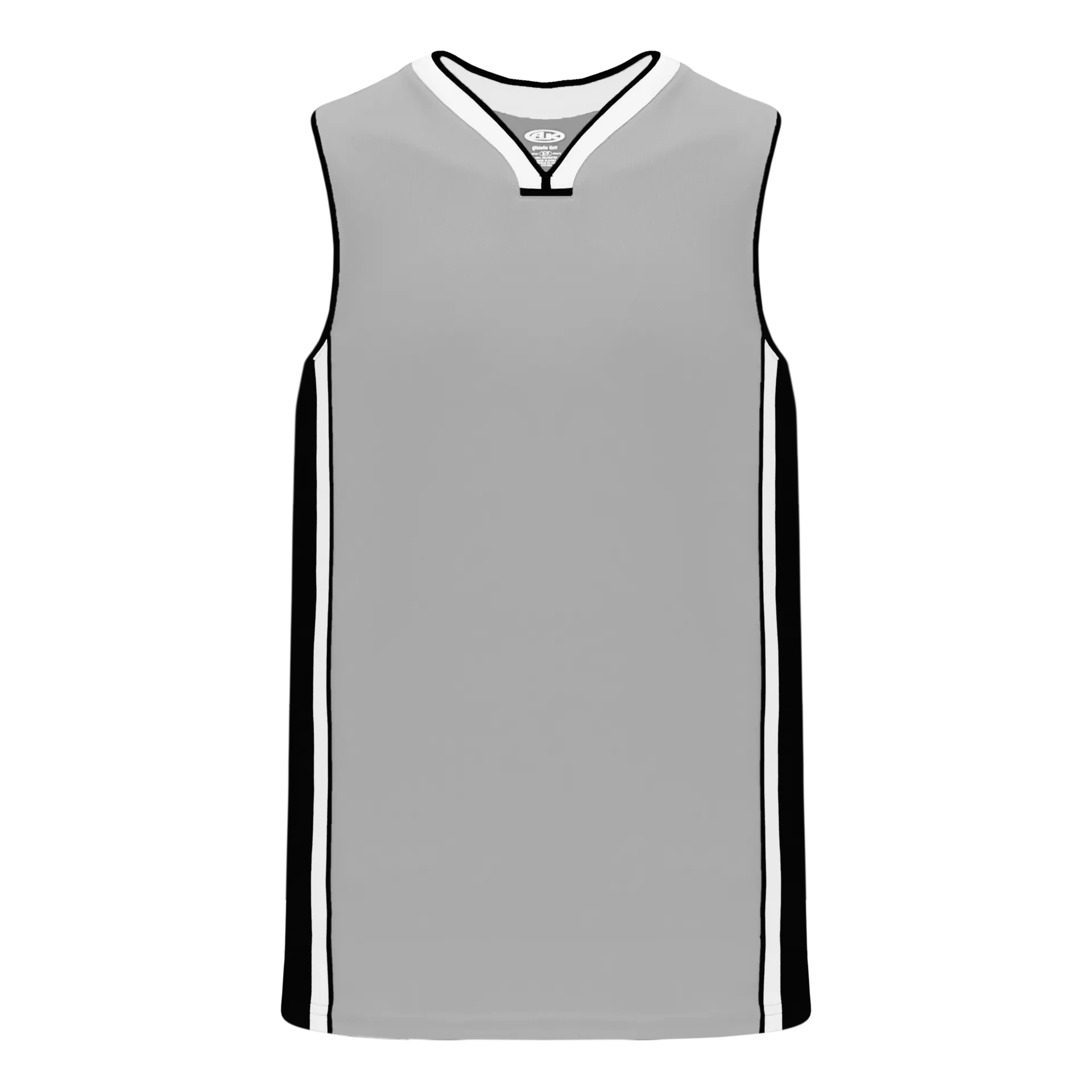 Athletic Knit (AK) B1715A-973 Adult San Antonio Spurs Grey Pro Basketball Jersey