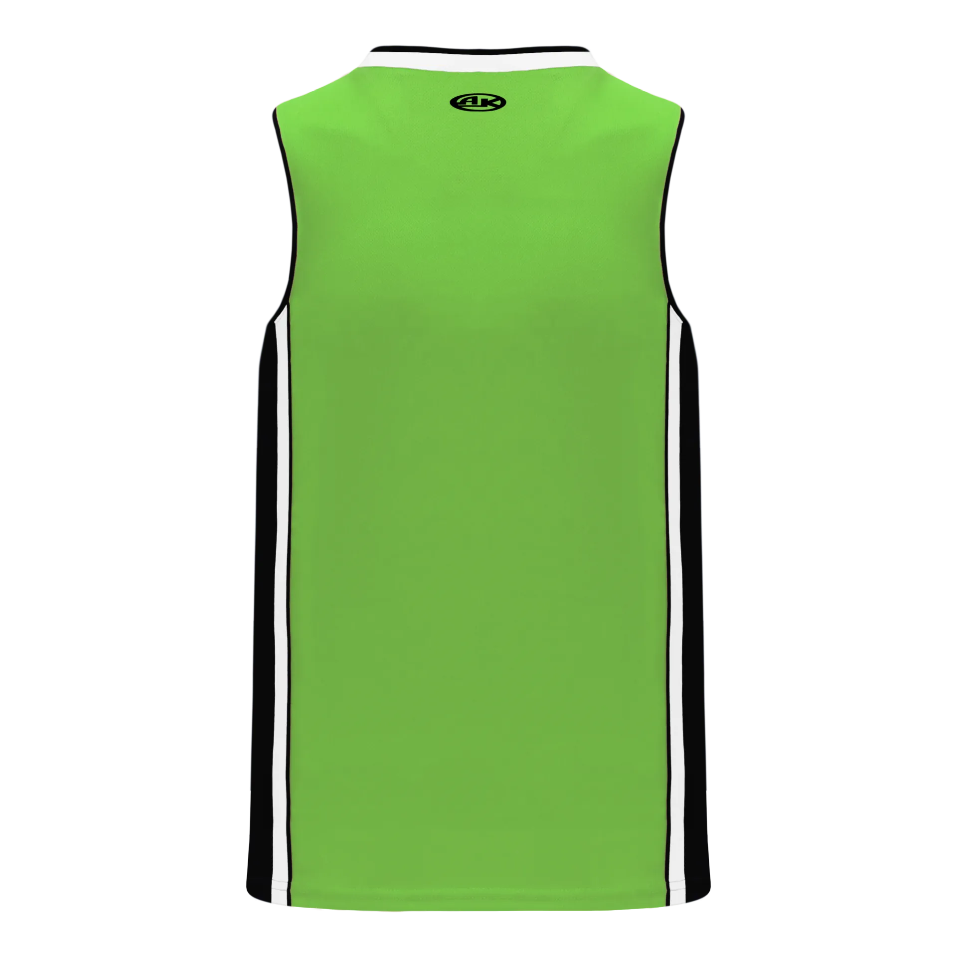 Athletic Knit (AK) B1715Y-107 Youth Lime Green/Black/White Pro Basketball Jersey