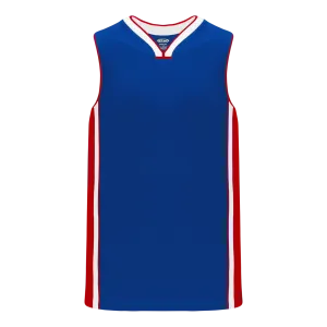 Athletic Knit (AK) B1715Y-333 Youth Detroit Pistons Royal Blue Pro Basketball Jersey